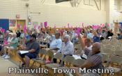 Plainville town meeting3